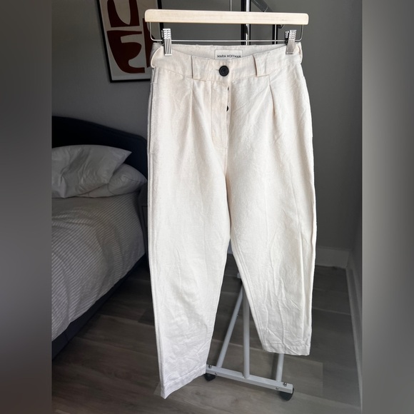 Mara Hoffman Jade Pant in Natural - NWOT - Size 2 - Picture 1 of 8